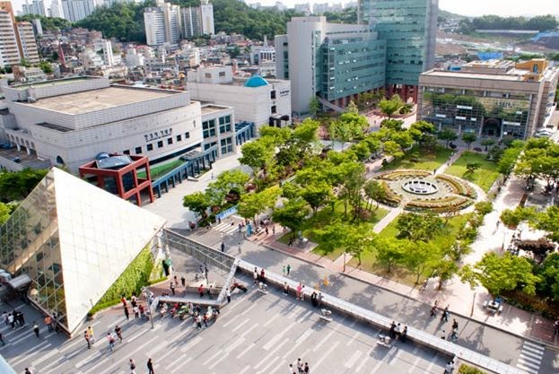 Toàn cảnh khuôn viên Đại học Soongsil