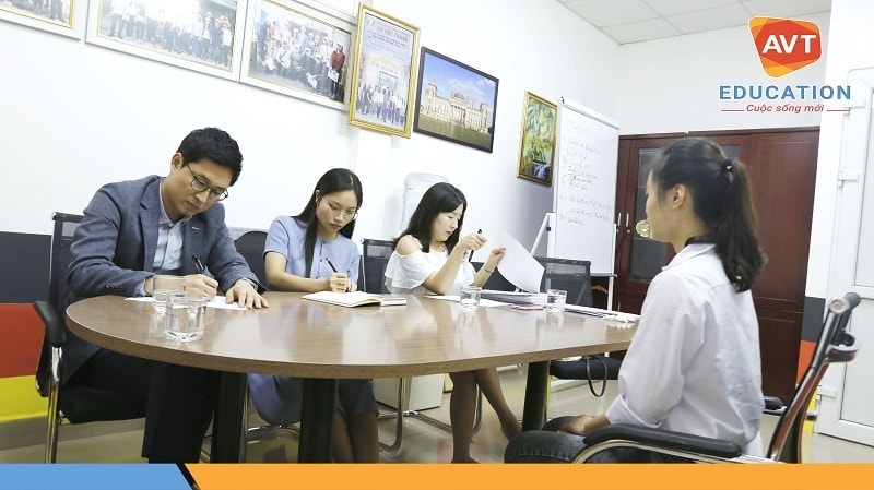 Học sinh AVT tham gia phỏng vấn rất bình tĩnh, tự tin