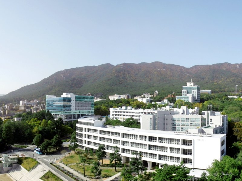 Khuôn viên Đại học Quốc gia Pusan Hàn Quốc