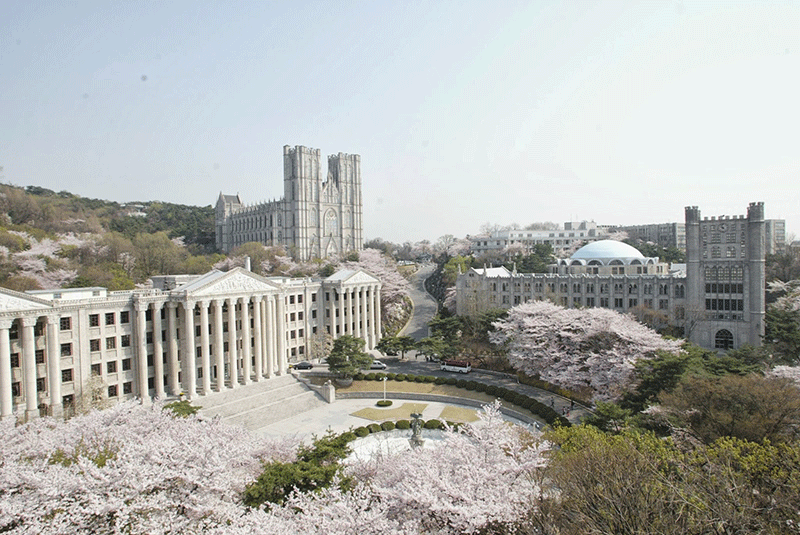 Khuôn viên Đại học Kyung Hee Hàn Quốc