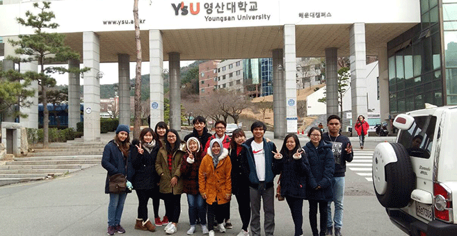 Sinh viên Quốc tế tại Đại học Youngsan