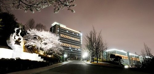 Đại học Kookmin về đêm