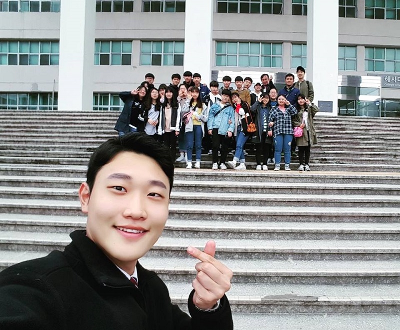 Sinh viên Đại học hải dương Hàn Quốc có điều kiện học tập và sinh hoạt rất tốt