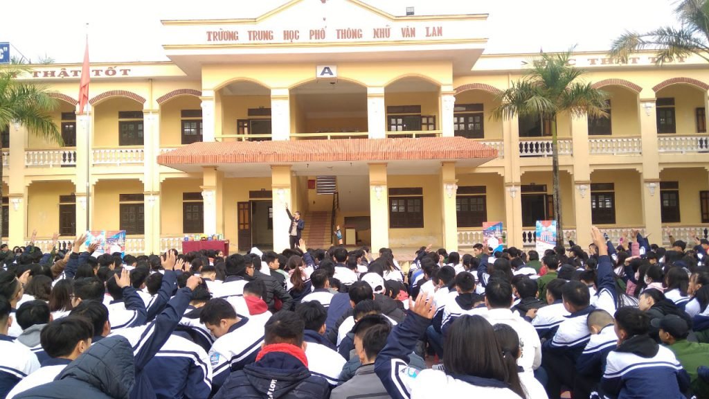 Phát động chương trình đào tạo ngoại ngữ tại trường THPT Nhữ Văn Lan – Hải Phòng với hơn 1.000 học sinh tham gia