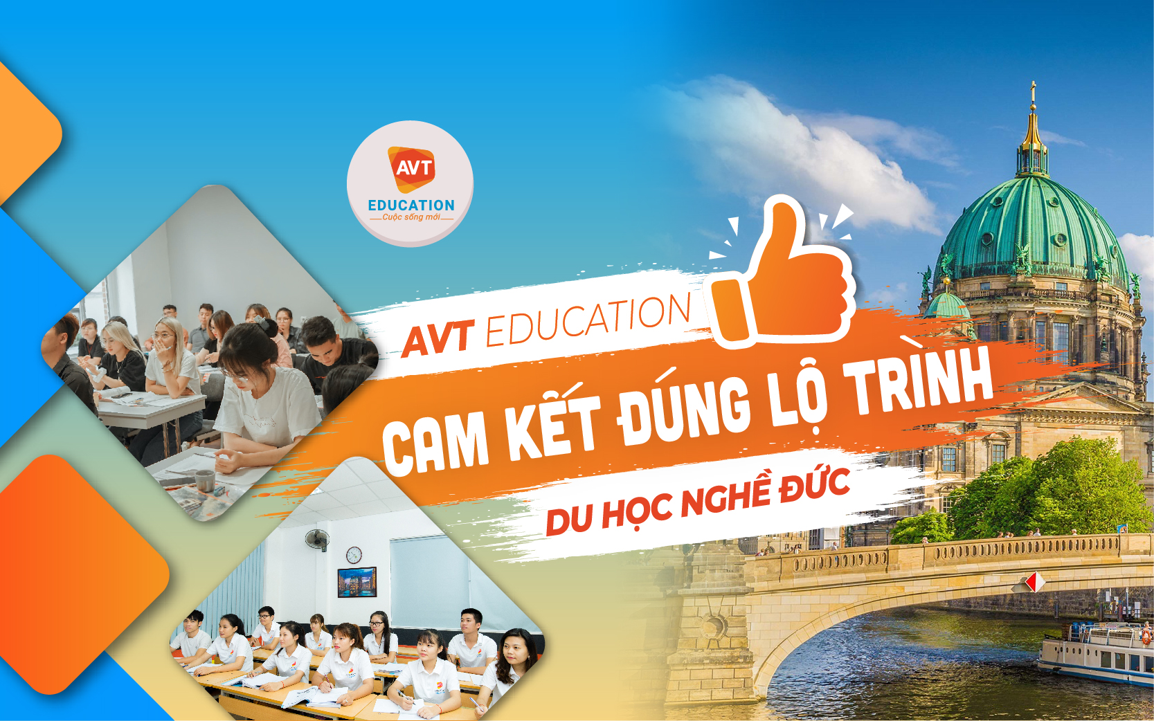AVT Education cam kết đúng lộ trình du học nghề Đức