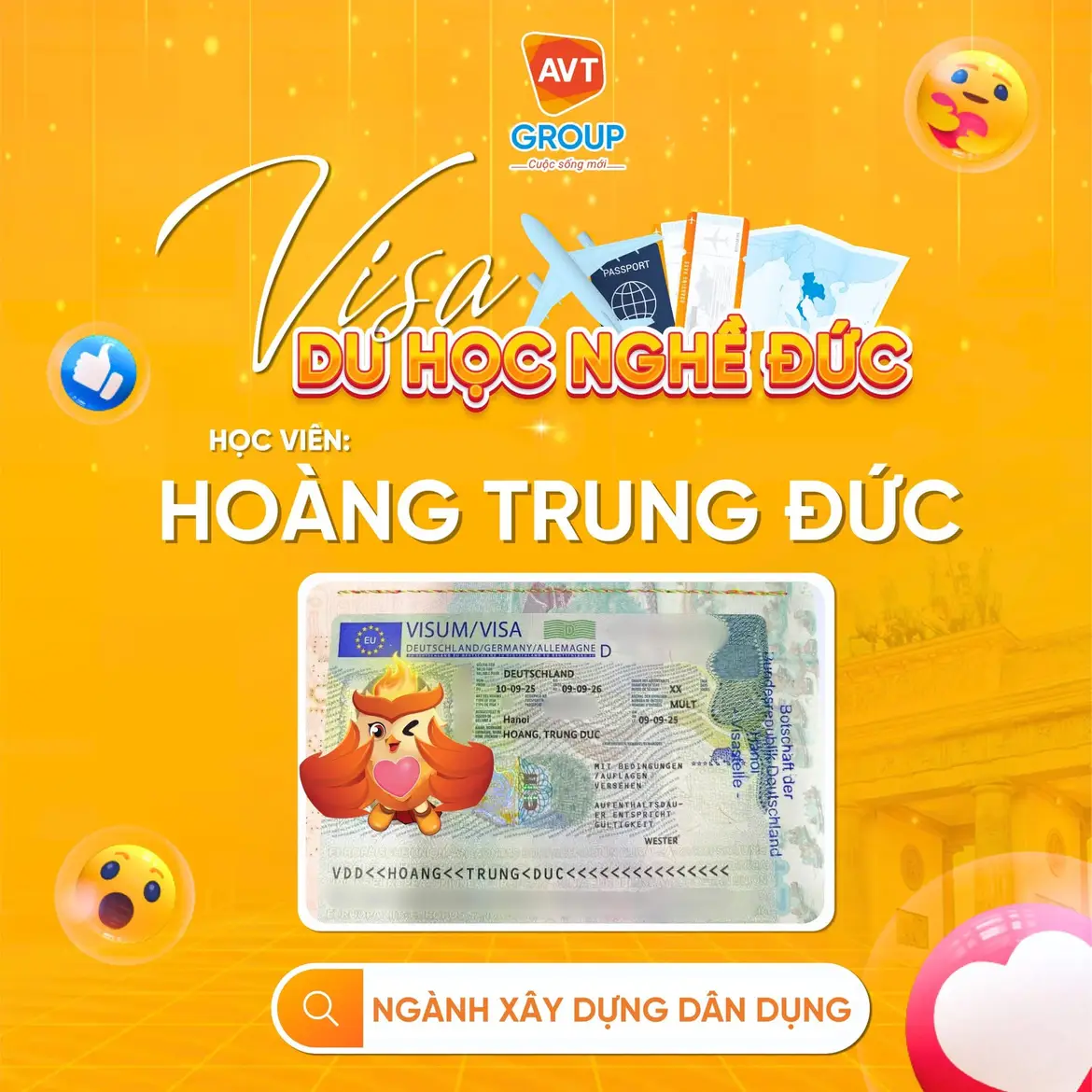 AVT Group chúc mừng các bạn học viên đỗ visa du học nghề Đức kỳ tháng 09/2025 7 do-visa