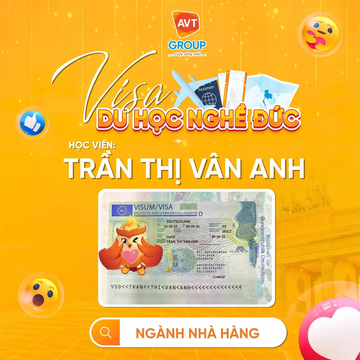 AVT Group chúc mừng các bạn học viên đỗ visa du học nghề Đức kỳ tháng 09/2025 8 do-visa