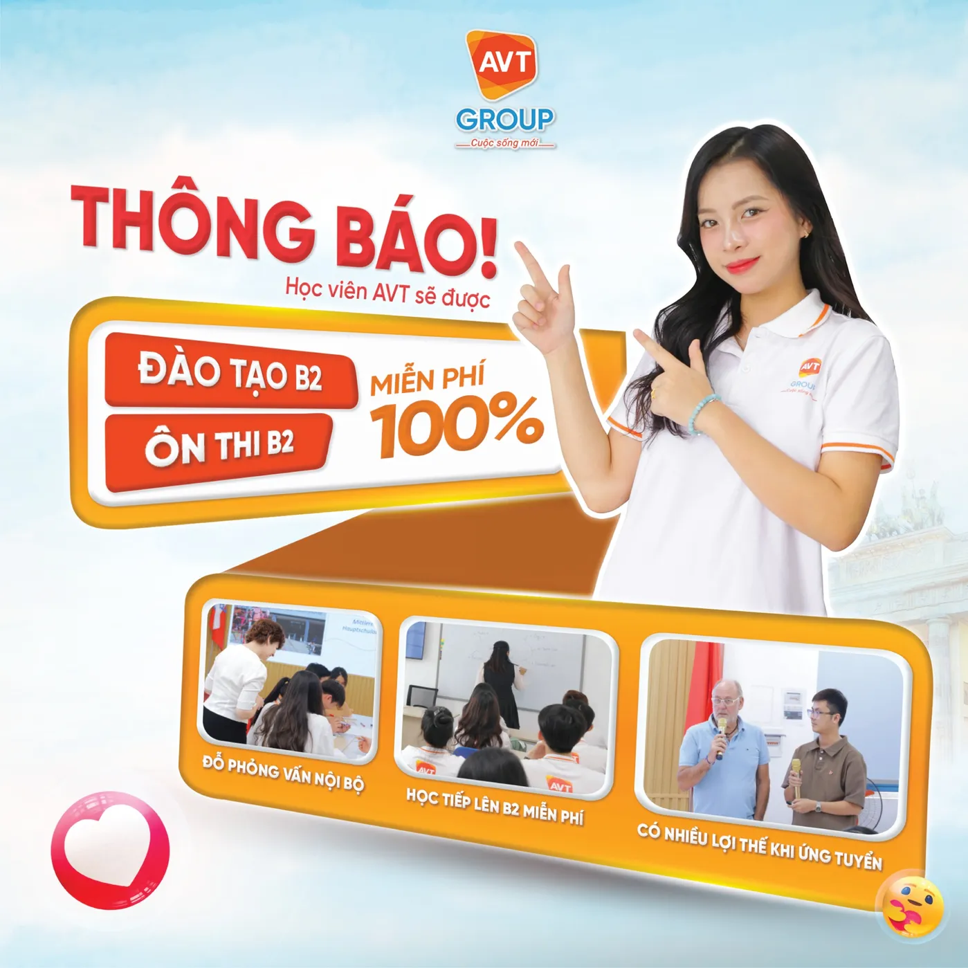 AVT Chính Thức Áp Dụng Quy Trình Đào Tạo Và Ôn Thi B2 Miễn Phí Cho Học Viên 2 b2-mien-phi