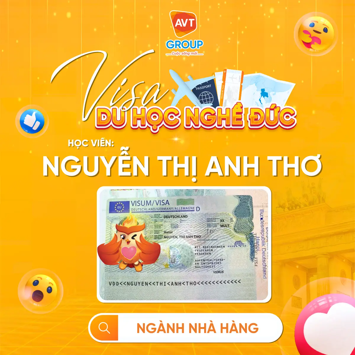 AVT Group chúc mừng các bạn học viên đỗ visa du học nghề Đức kỳ tháng 10/2025 (Phần 2) 7 image1 2