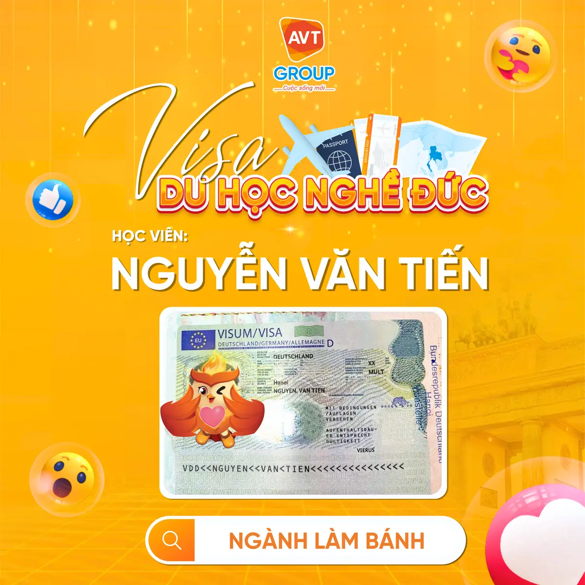 AVT Group chúc mừng các bạn học viên đỗ visa du học nghề Đức kỳ tháng 10/2025 (Phần 2) 15 image14
