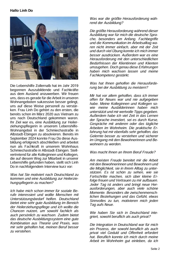 Những học viên xuất sắc của AVT Group được xuất hiện trên báo chí Đức 4 image3