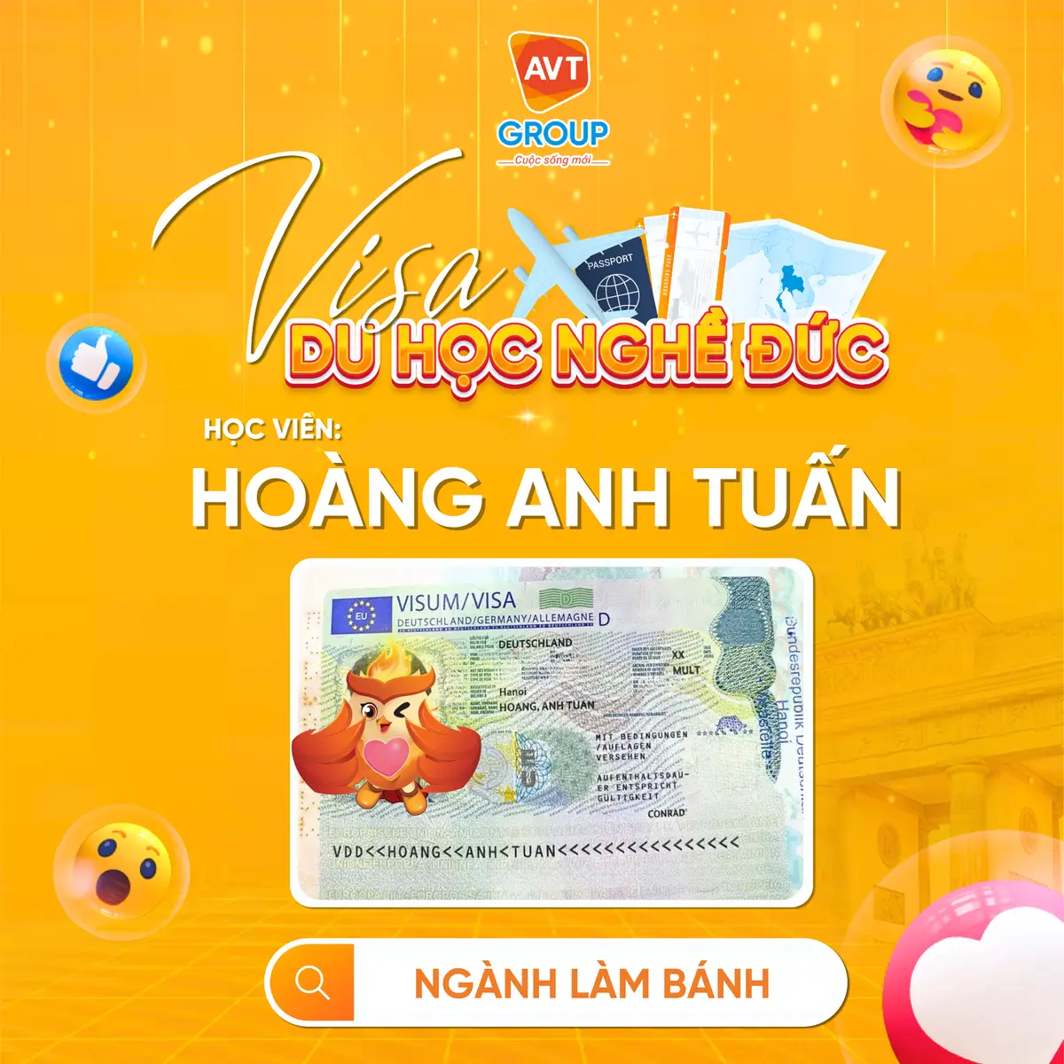 AVT Group chúc mừng các bạn học viên đỗ visa du học nghề Đức kỳ tháng 10/2025 (Phần 2) 9 image6 1