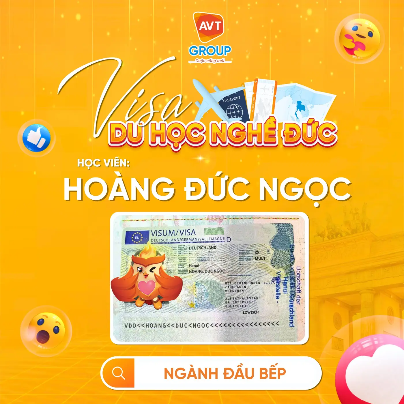 visa du học nghề Đức