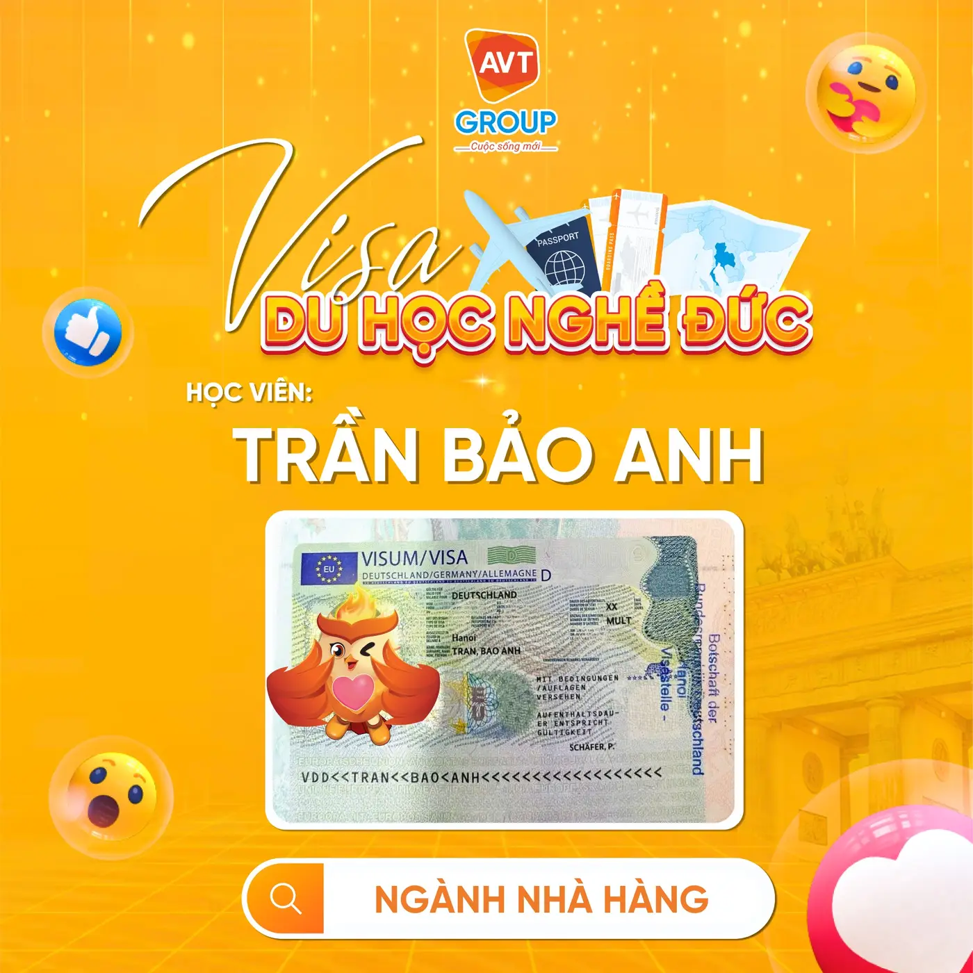 visa du học nghề Đức