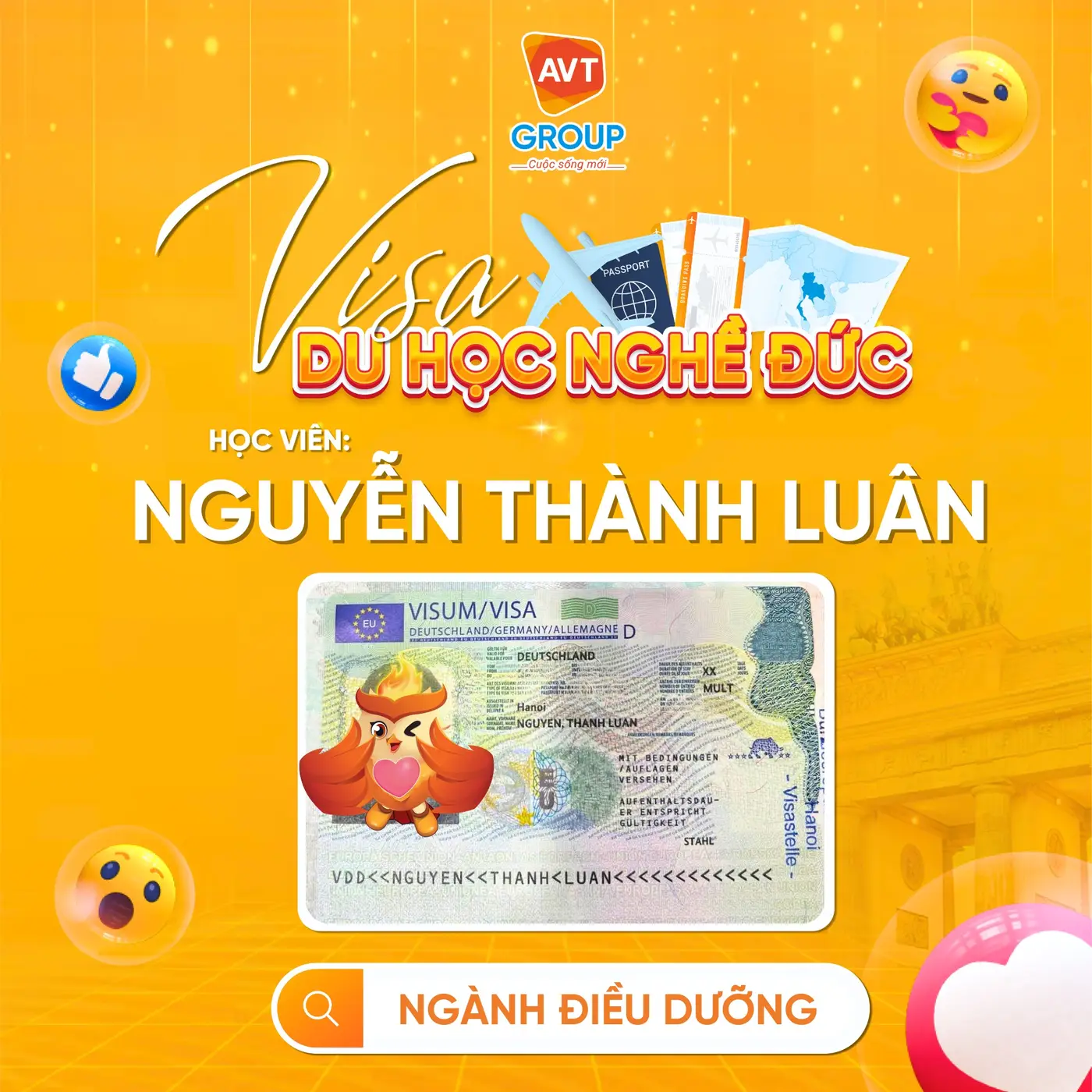 visa du học nghề Đức