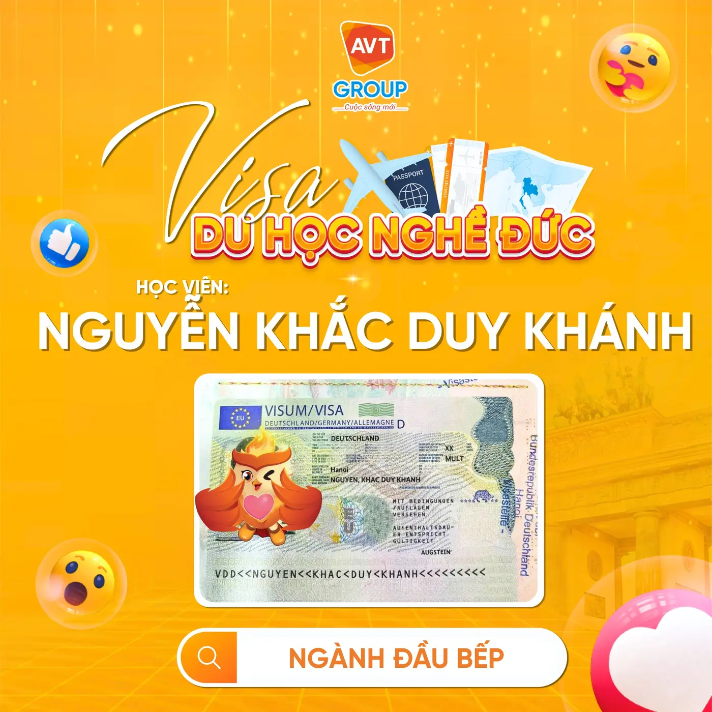 visa du học nghề Đức