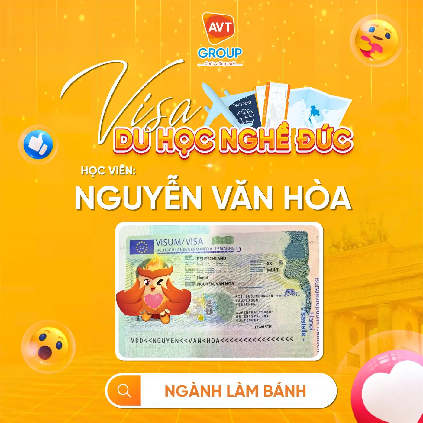 visa du học nghề Đức