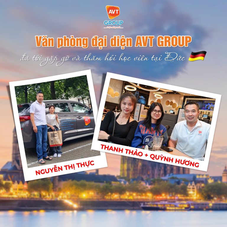 Văn phòng AVT tại Erfurt thăm học viên tại Đức - AVT Group
